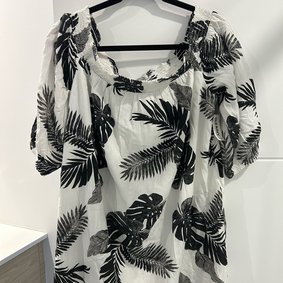 Old Navy Off the shoulder linen dress - Picture 1 of 3